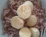 Foto del paso 4 de la receta: Huevos rellenos de melva y anchoas