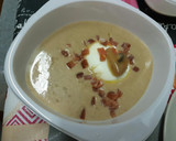 Foto del paso 9 de la receta: Huevo trufado en crema de champiñones