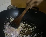 A picture of step 7 of Cream based pasta (Melayu style lol).