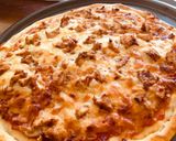 A picture of step 1 of Jhatpat bbq pizza.
