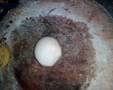 A picture of step 22 of Maharashtrian puran poli.