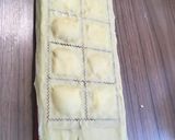 Une image de l'étape 4 de Raviolis ricotta et pancetta.