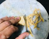A picture of step 1 of Chapati noodles.