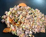 【媽媽家常菜】Free Style 蔬食芋頭鹹粥的食譜步驟2照片