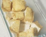 A picture of step 5 of Tofu in Creamy Baby Spinach puree.
