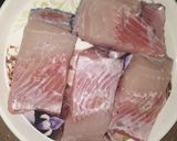 A picture of step 1 of Fish with soutay Vegetables & Baked Fishy Parcels.