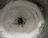 A picture of step 2 of Narkeler sada naru.