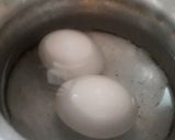A picture of step 1 of Egg Ghotala with omelette.