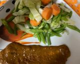 صورة لخطوة 4 من وصفة أقاشي (دجاج بطحينة اللوز خرافة)