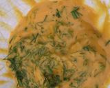 รูปขั้นตอนการทำที่ 6 ของ ไข่เจียวมันฝรั่ง แซลมอนรมควัน ซอสมาสตาร์ท Low carb