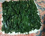 Foto langkah ke 2 dari resep Rolade Tahu Daun Singkong.