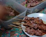 Foto langkah ke 6 dari resep Sate Daging Sambal kecap.