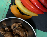Foto del paso 1 de la receta: Ajíes rellenos con queso fresco y a la parrilla ✔️