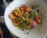 A picture of step 4 of Paneer Tikka Masala.