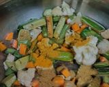 A picture of step 2 of Ghee Veg Masala Pulao.