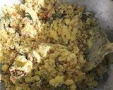 A picture of step 3 of Upma.
