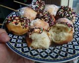 Foto langkah ke 6 dari resep Sate Donat Ubi Jalar Rasanya Enak.