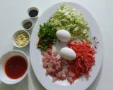 Fried rice with shashlik recipe step 1 photo