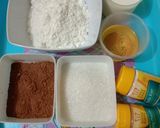 Foto langkah ke 1 dari resep Bolu kukus Coklat, No telur No Mixer.