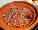 A picture of step 7 of Chicken Tagine with Lemon and Olives.