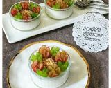Foto langkah ke 6 dari resep Coconut Jelly Pudding With Coconut Sugar Sauce.