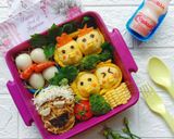 Foto langkah ke 8 dari resep Happy Bento Baby Huey.