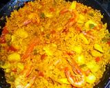 Foto del paso 6 de la receta: Arroz con rape y gambas