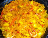 Foto del paso 6 de la receta: Arroz con rape y gambas
