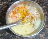 A picture of step 4 of Moong Daal Handvo.