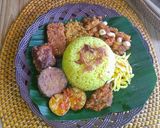 Foto langkah ke 5 dari resep Nasi Kuning versi Kukus.
