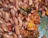 A picture of step 5 of Rajma Fry.