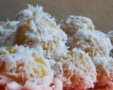 Foto langkah ke 7 dari resep Klepon Labu Kuning Lumer.