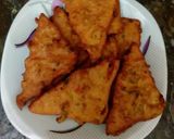 A picture of step 6 of Bread pakoda.
