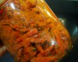 A picture of step 10 of Gajar ka achar/ carrot pickle.