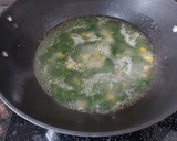 पालक कॉर्न सूप (Palak Corn soup recipe in Hindi) रेसिपी चरण 4 फोटो
