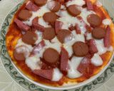 Foto langkah ke 4 dari resep Easy Pizza.