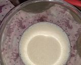 A picture of step 2 of Chocolate Lava cake.