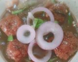 A picture of step 4 of Gravy manchurian.