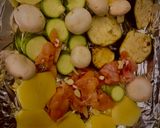 A picture of step 3 of Grilled Vegetables and Chicken.