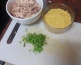 Foto del paso 3 de la receta: Sopa de garbanzos con fideos y carne con hierbahuerto
