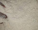 A picture of step 1 of Puff puff.