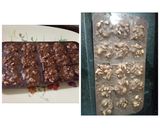 A picture of step 5 of Choco peanuts bites.