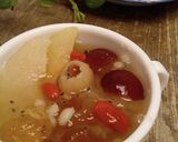 Foto langkah ke 4 dari resep Pear & Peach gum dessert.