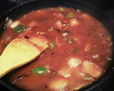 A picture of step 5 of Chilli Paneer.