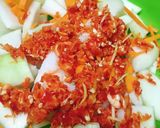 Hình bước làm 3 của món Kim Chi Su Hào
