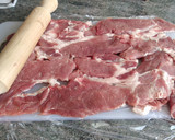 Foto del paso 1 de la receta: Cabecero de cerdo relleno