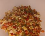 Foto del paso 2 de la receta: Budín de pollo y verduras