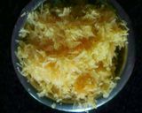 A picture of step 3 of Pumpkin coconut laddoo.