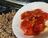 A picture of step 2 of Tawa Keema.