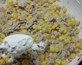 Sajtos farfalle, kukoricás csirkemellel🍴 recept fázis 3 fotója